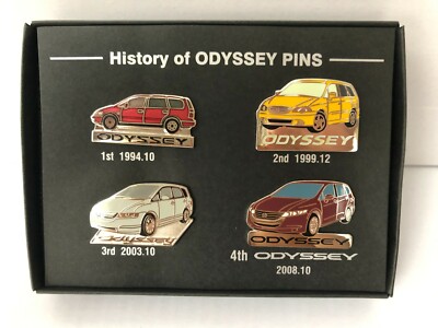 Pins Pin Badge Honda Odyssey History of ODYSSEY PINS Rare Cap
