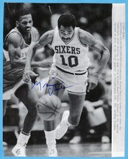 Maurice Cheeks Philadelphia 76ers Signed 8x10 Photo Print Auto w B E Hologram