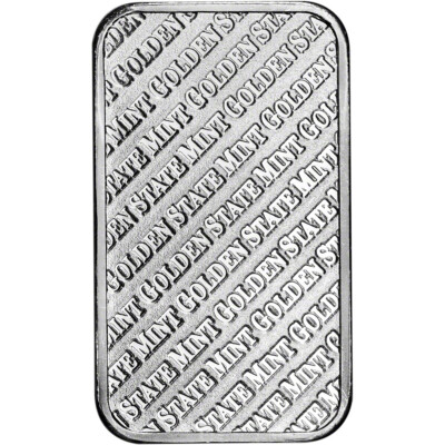1 oz. Golden State Mint Silver Bar .999 Fine | eBay