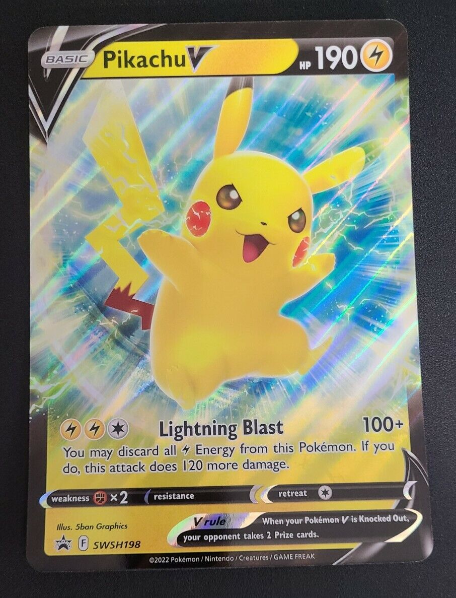 Carta Pokemon Jumbo Pikachu V (port) Original - Hobbies e coleções -  Centro, Itajaí 1234938112