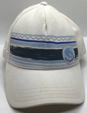 Falcon Ridge Golf Club Strap Back White Cap Hat