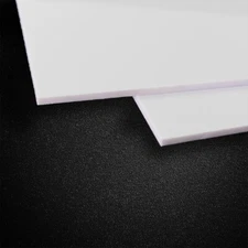ABS0930 2pcs 3mm Thick 200mm x 250mm ABS Styrene Sheets White Architectual