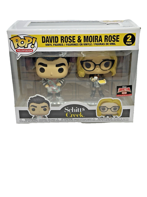 David And Moira Schitts Creek Target Con Exclusive Funko Pop Fold