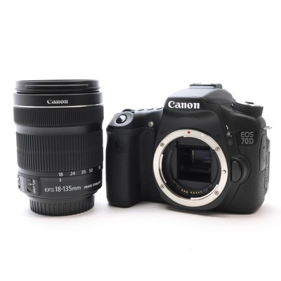 Canon EOS 70D EF-S18-135 IS STM Lens Kit -Near Mint- #64 