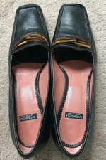 Barbarella Brown ISoft Leather Pumps Classics Shoes Sz 38 Made in Italy