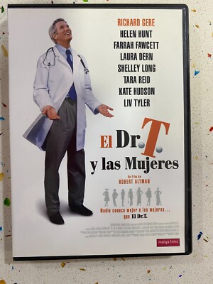 EL DR. T. Y LAS MUJERES RICHARD GERE HELEN HUNT FARRAH DVD DR. T.