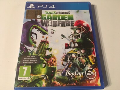 ps4 video game PLANTS VS ZOMBIES GARDEN WARFARE PlayStation 4