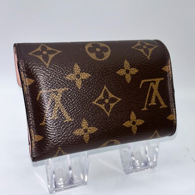 ルイヴィトン LOUIS VUITTON ヴィクター ウォレット M62360 LOUIS VUITTON Monogram Victorine Wallet M62360 Used women's PINK
