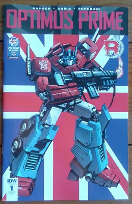 OPTIMUS PRIME 1, PX PREVIEWS COVER, TRANSFORMERS, IDW PUBLISHING, NOV 2016, VF-