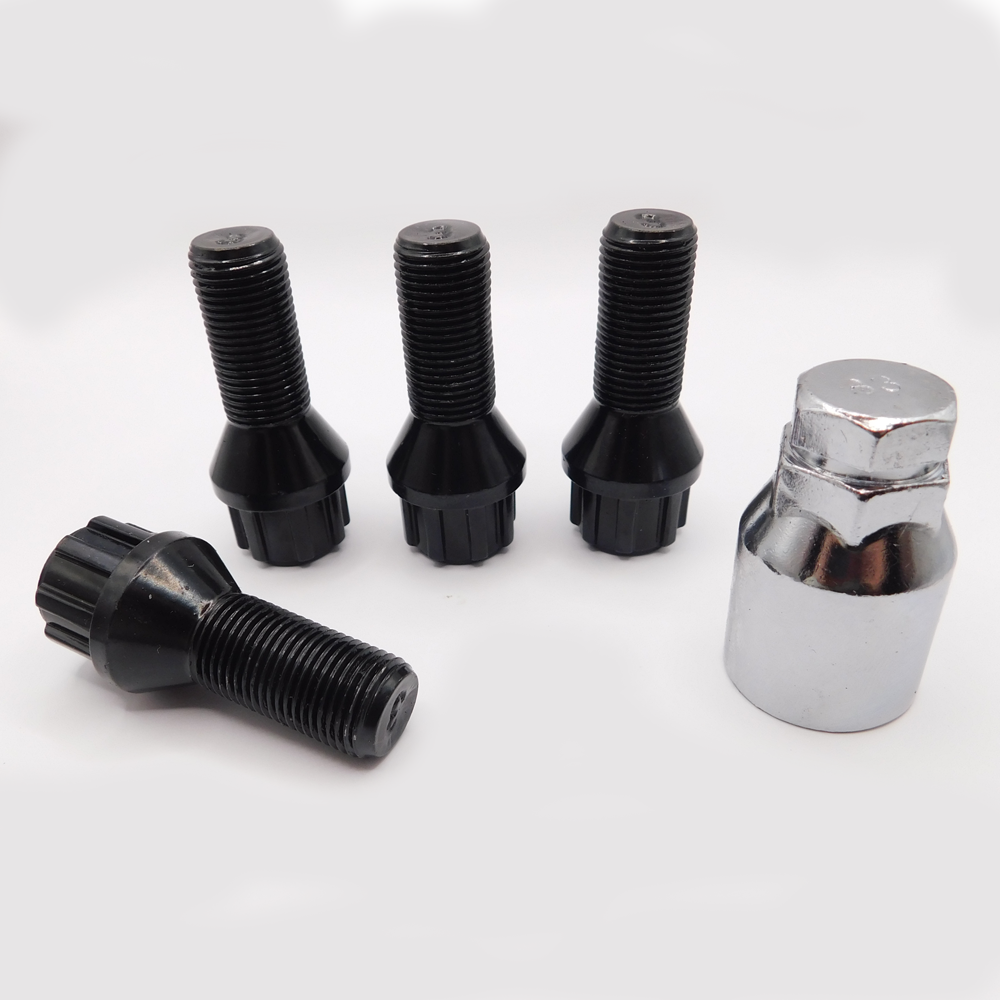 Febi Serrature Per Cerchi Set Felgenschloss M12x1,25x26mm Conico