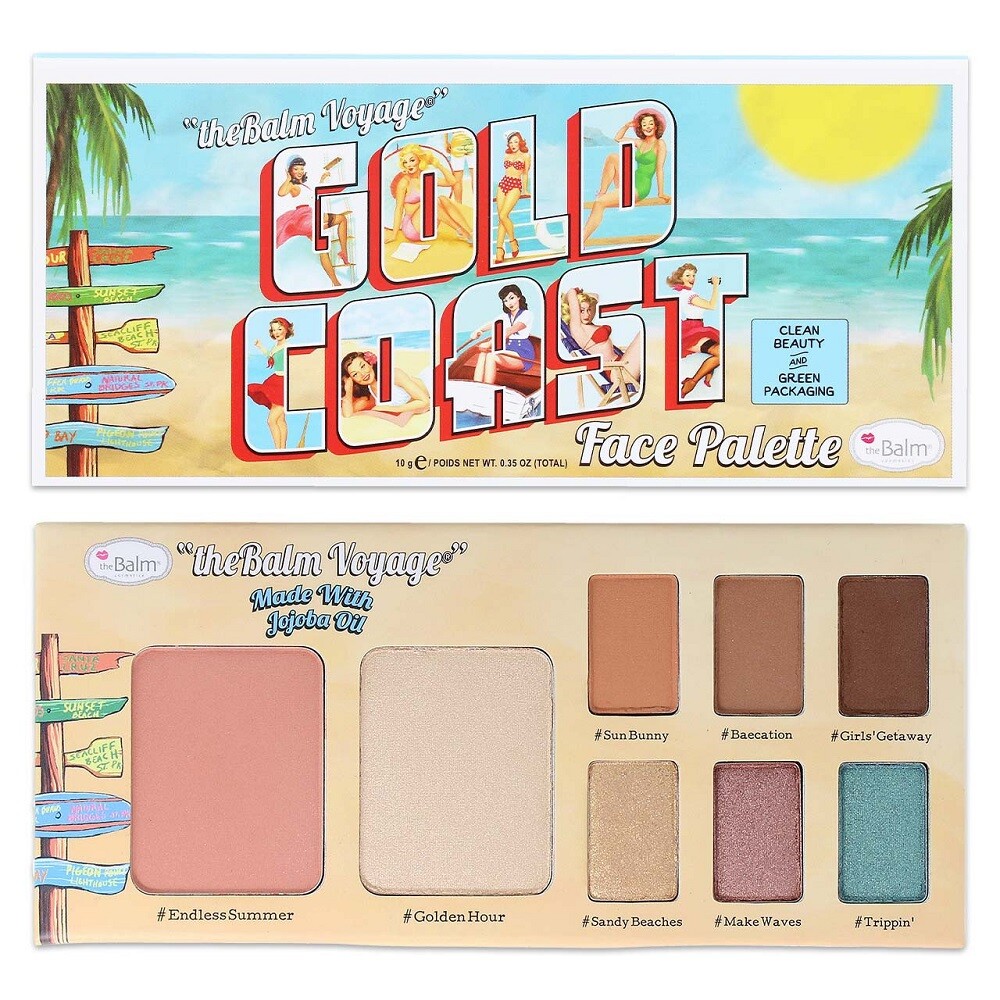 681619818981 БАЛЬЗАМ Gold Coast Face Palette - функциональная палитра для макияжа 7190₽