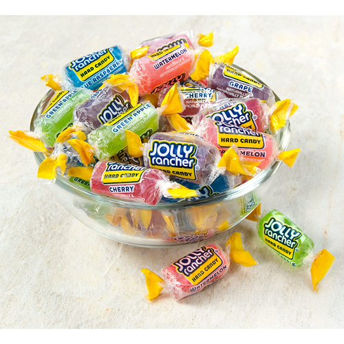 JOLLY RANCHER Assorted Fruit Hard Candy - Individually Wrapped - 5 lb Bulk Bag - Picture 4 of 6