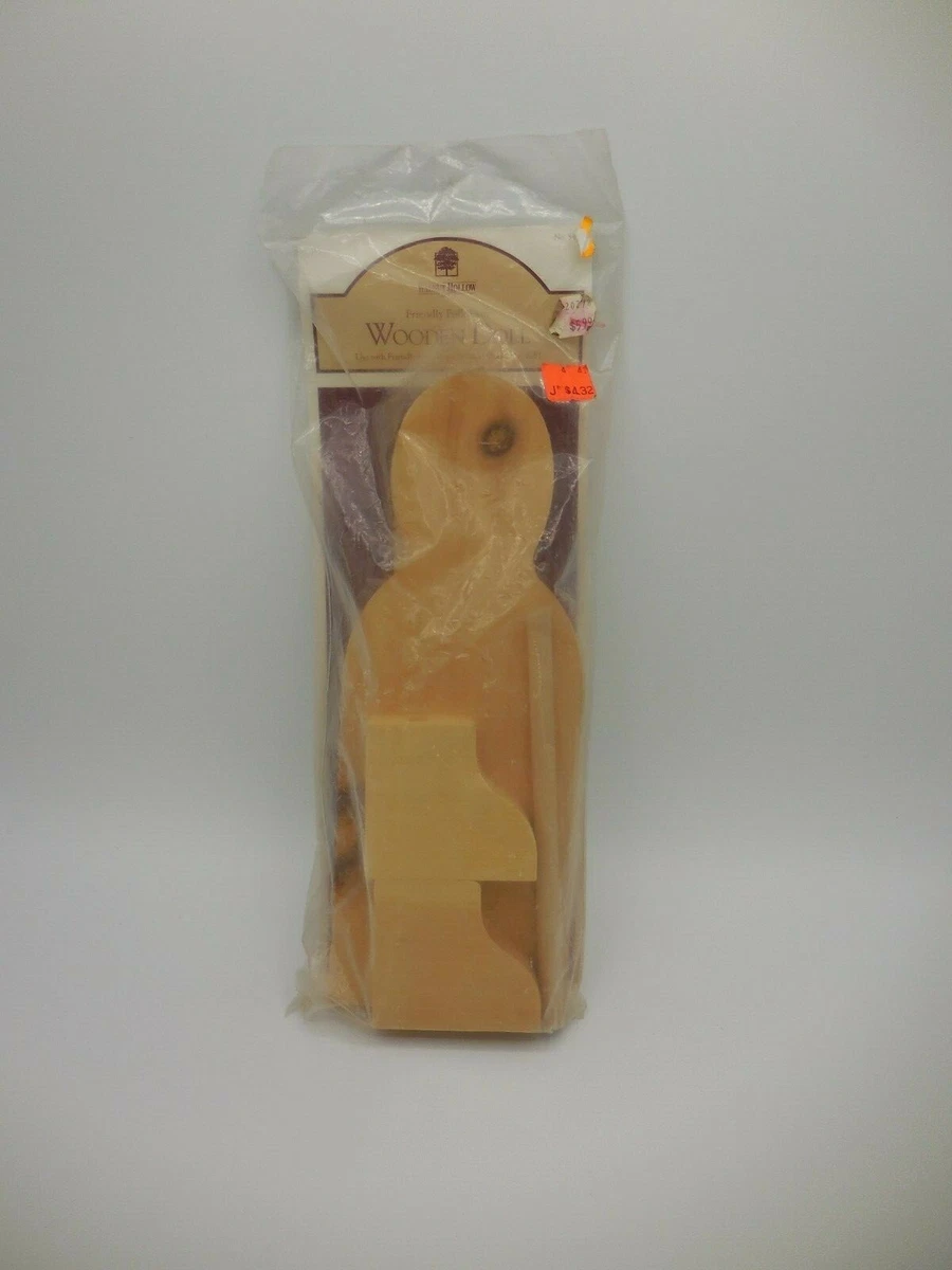 Friendly Folk Doll Wooden Doll Kit to Create Dolls from Suzanne McNeill  Patterns | eBay