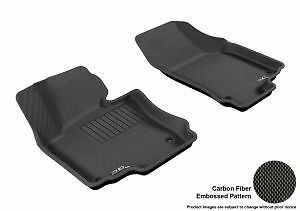 3D MAXpider for 2005-2010 Volkswagen Jetta/Golf Kagu 1st Row Floormat - Black -