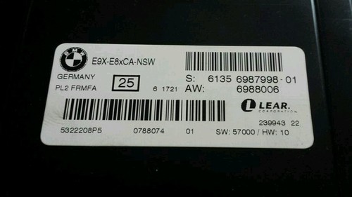 Fussraummodul E9x E8x CA NSW BMW