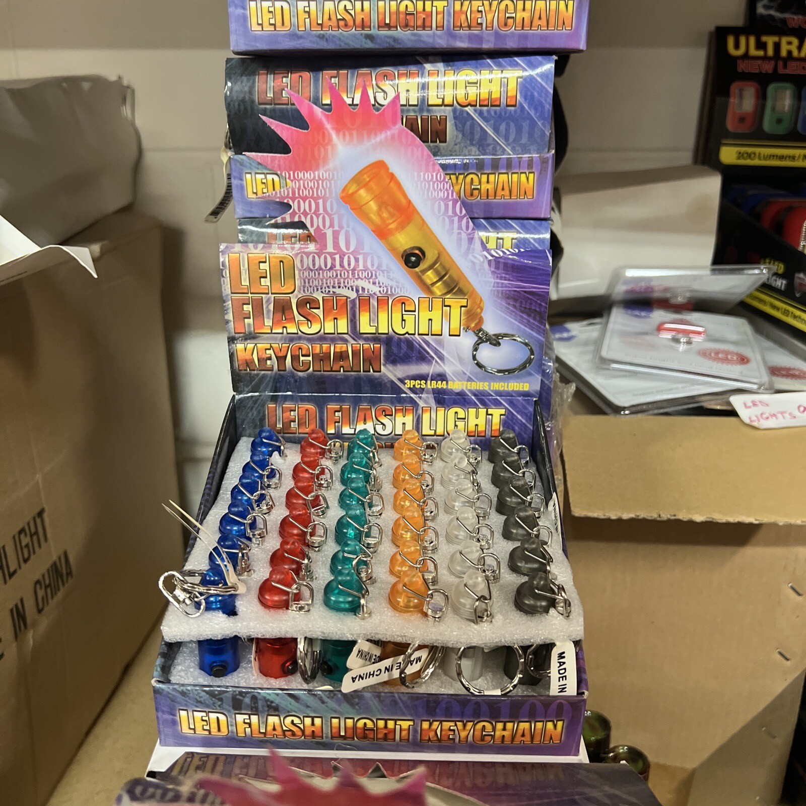 Mini Led Flashlights Keychains 36 Pack Some Need Battery Replacement