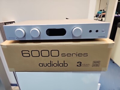 Audiolab 6000A Play   2 x 75W Vollverstärker - Silber