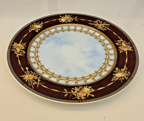 GRAND VERSAILLES BERNARDAUD LIMOGES FRANCE 8.25" SALAD PLATE #62 UNUSED - Afbeelding 1 van 3