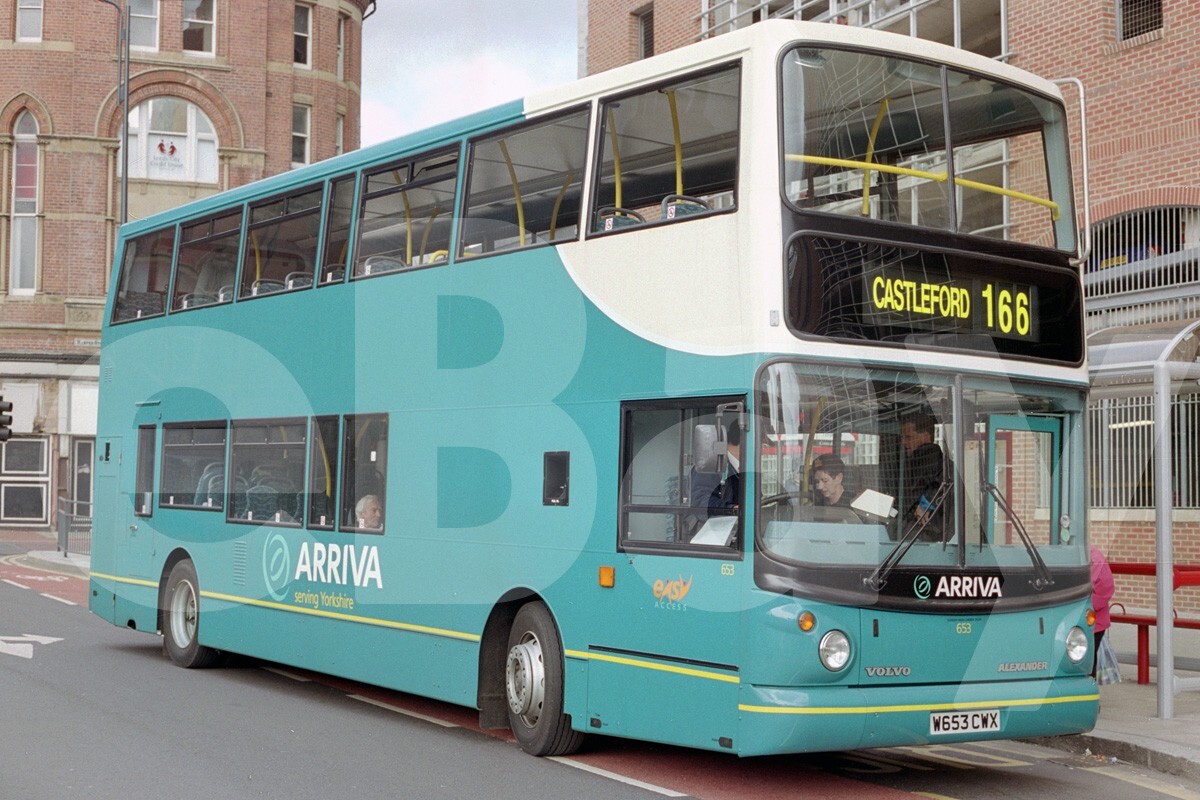 Bus Photo - Arriva Yorkshire 653 W653CWX Volvo B7TL Alexander ALX400 | eBay  UK