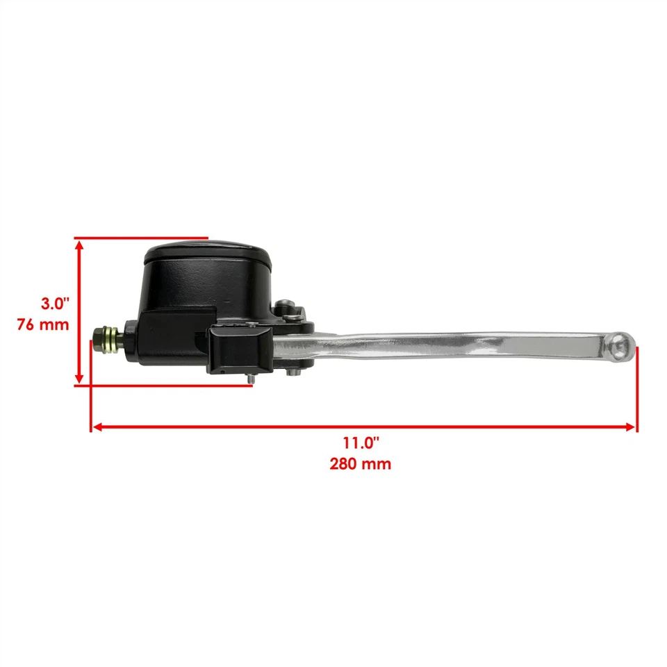 Brake Lever Master Cylinder Assembly For Arctic Cat 500 4X4 2005-2016 Except TRV - Image 3 of 4