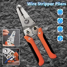 5In1 Wire Stripper Pliers Multi-functional Electric Cable Strippers Crimper Tool