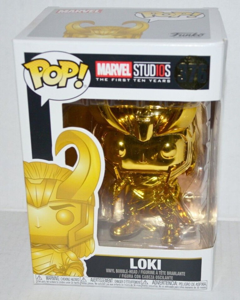Funko POP! Disney Marvel Studios Loki #376 Vinyl Figure Gold