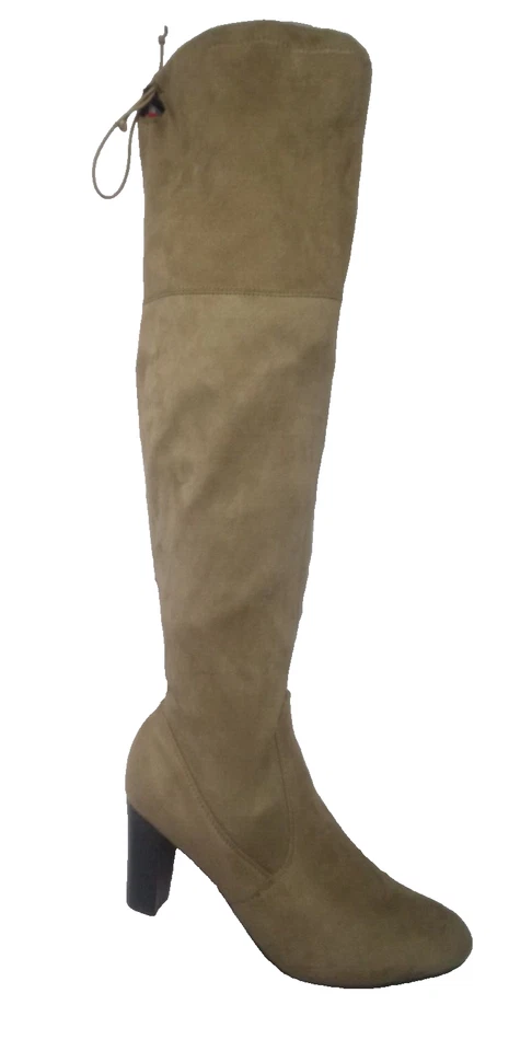 "Botas altas hasta el muslo Charles Albert - Talla 11 - Marrón Gamuza 3"" Tacón - Cordón" Foto 3 de 4