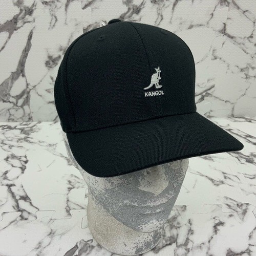 Men's Kangol Black Wool Flexfit 