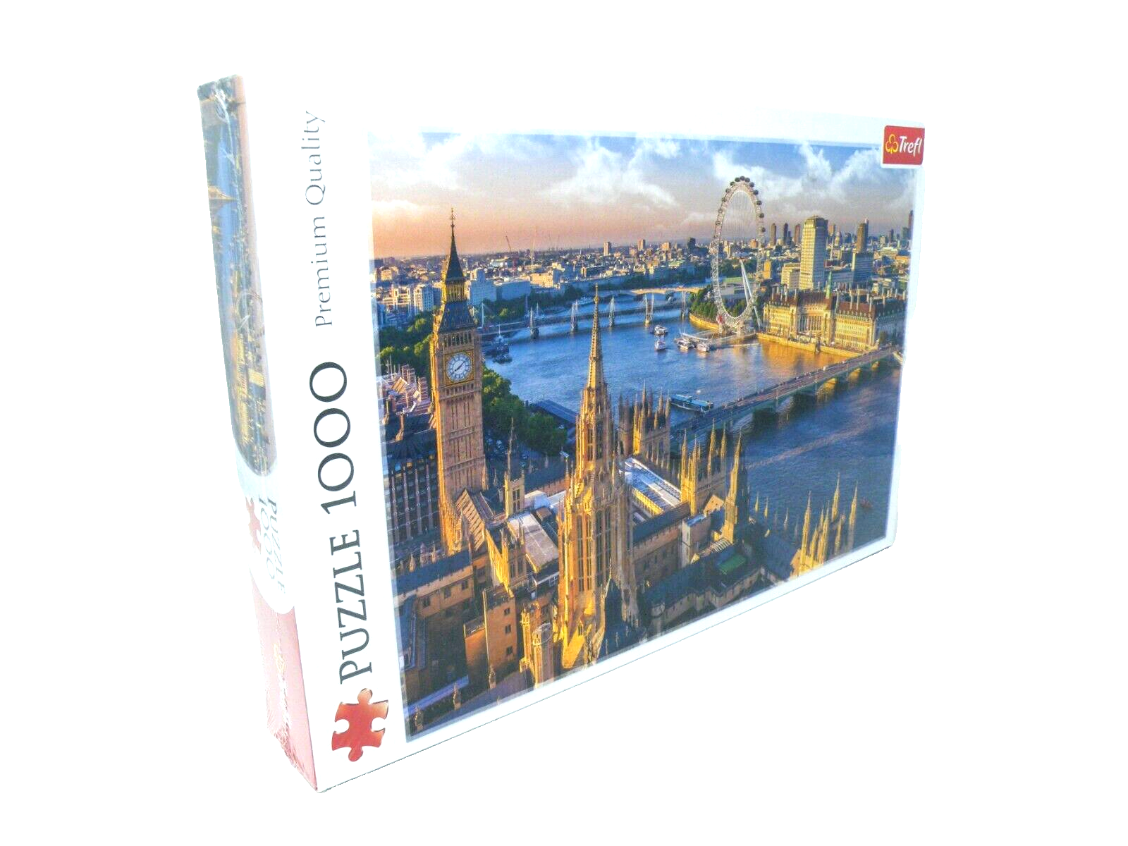 Trefl 1000 Piece Jigsaw Puzzle Big Ben Bridge London New and Sealed
