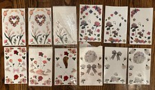 Vintage Mrs. Grossman s Sticker Lot Flowers