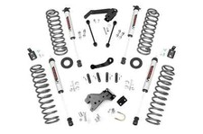 Rough Country 4 Lift Kit V2 Shocks For 07-18 Jeep Wrangler Jk Unlimited 4 Door