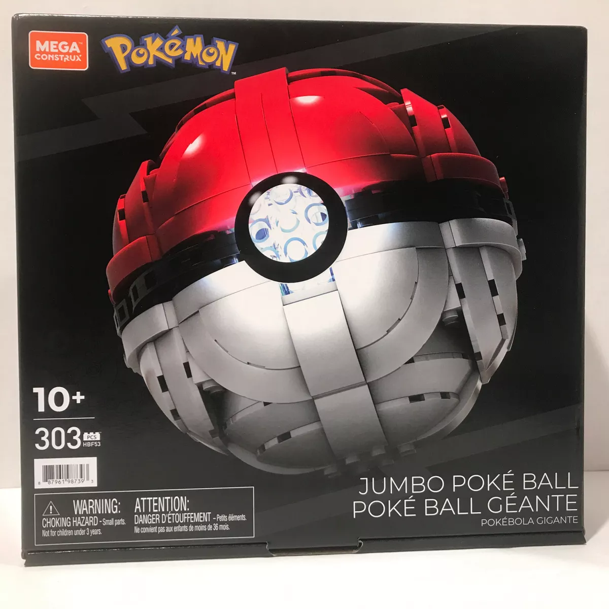 Mega Construx Pokémon Jumbo Poké Ball Construction Set, Building Toys for  Kids, 1 piece