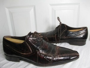 mens burgundy patent leather shoes