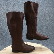 Universal Thread Boots Womens 9 Tall Side Zip...