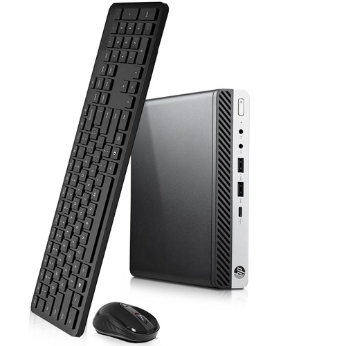HP G3 Tiny Computer Desktop PC Intel i7-6700T 32GB Ram 2TB SDD Wi-Fi Windows 11 - Afbeelding 2 van 10
