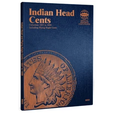 Indian Head Cents: 1857-1909 - Official Whitman Coin Folder
