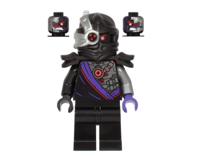 Lego Nindroid Warrior 71704 Black Shoulder Pads Legacy Ninjago