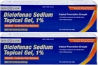 GeriCare Dicclofenac Tropical Gel Arthritis Pain Reliever 3.53 oz / 100 g 2 Pack