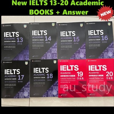 2025 LATEST BRAND NEW Cambridge IELTS 13-20 Academic TextBook Book+ Answer Key
