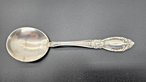 51.2g Sterling Silver King Richard by Towle Round Bowl Soup Spoon 6 1/8"