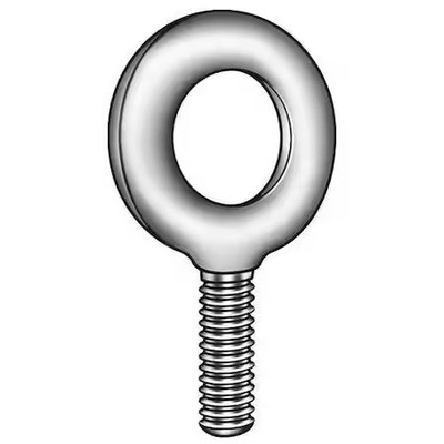 Ken Forging K2008 Eye Bolt Without Shoulder, 3/4''-10, 2 In Shank, 1-1/2 In Id,