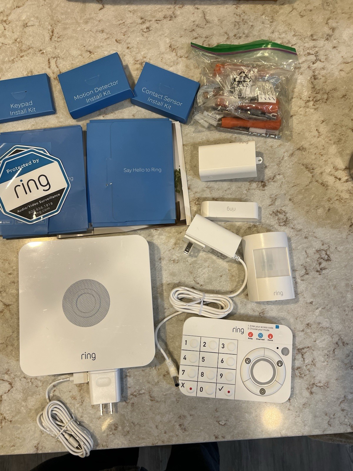 Ring Z Wave Plus Wireless Alarm Security System
