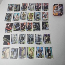 Topps Star Wars Force Attax Universe - Trading Cards Konvolut, Tin + 32 Karten