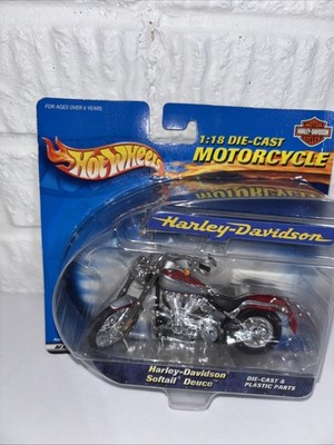 Hot Wheels 1:18 Die Cast Harley Social Red In Color | eBay