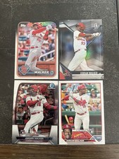 Jordan walker Rookie Car Lot! Bowman Platinum, Base, Topps Rc, Bowman Chrome 4x