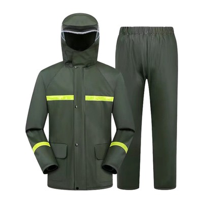 Men s Waterproof Rain Suit   Jacket & Pants, Motorcycle Gear, Outdoor Raincoat