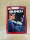 Gravitar (Atari 2600, 1983) Video Game Cartridge and Instruction Manual in Box