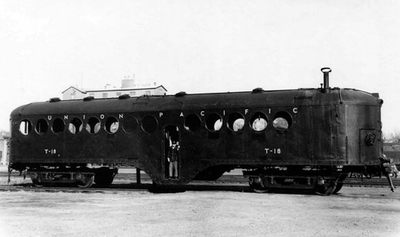 #ad Union Pacific T 18 McKeen Trailer Car 5 x 7 Photo $5.99