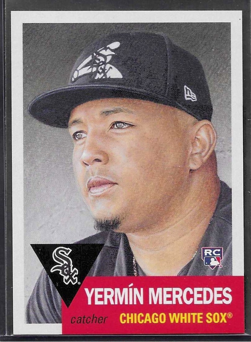 2021 TOPPS LIVING SET # 412 YERMIN MERCEDES Rookie Chicago White Sox 3,792 PR b