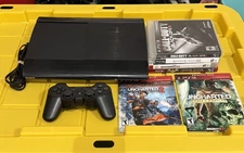Sony Playstation 3 PS3 Super Slim 250GB Super Bundle + 6 Games + Sony Controller